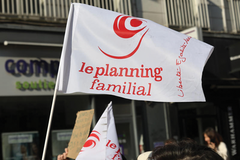 Drapeau du planning Familial